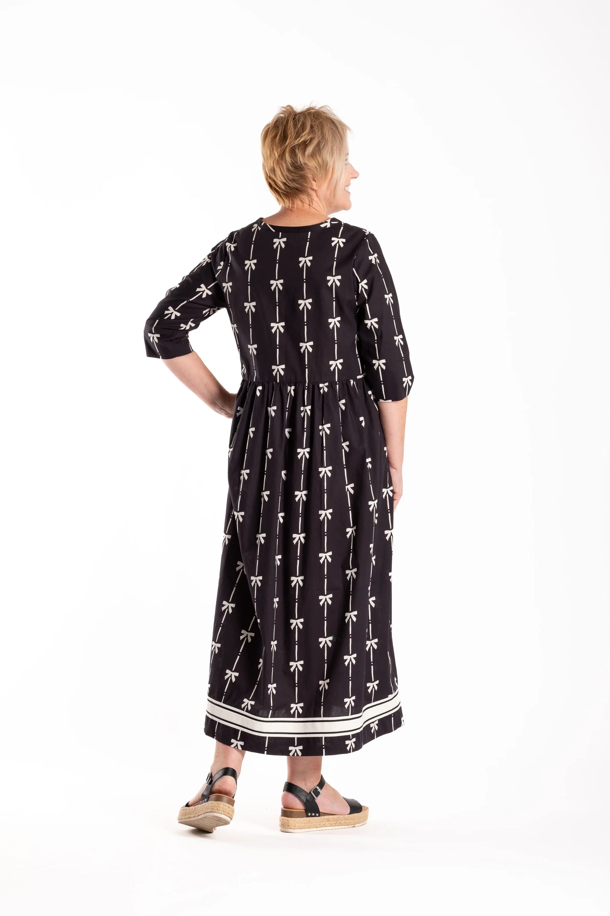 JELLICOE KYLIE DRESS - BOWTIE - THE VOGUE STORE