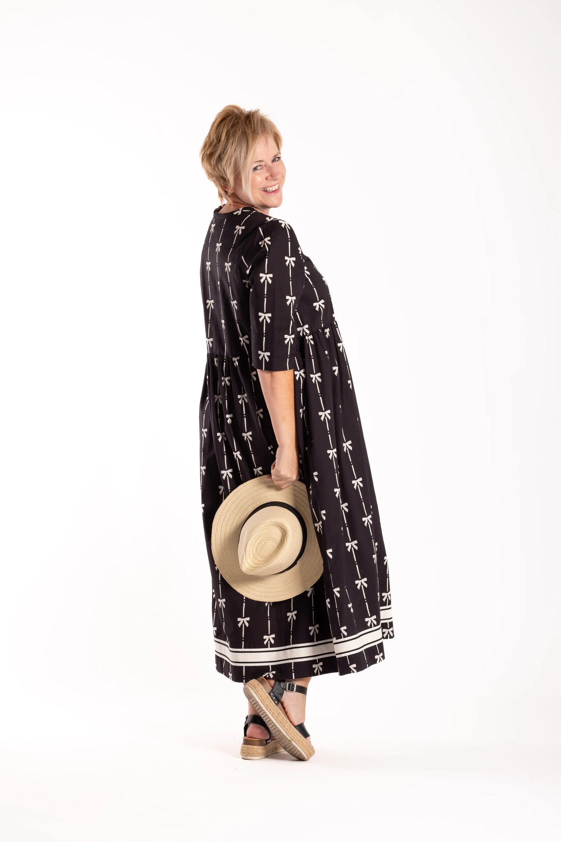 JELLICOE KYLIE DRESS - BOWTIE - THE VOGUE STORE