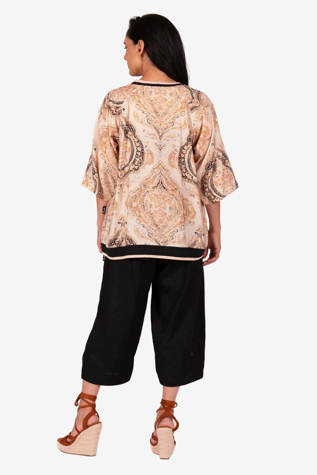 JELLICOE TEAM TOP - SEPIA STORY - THE VOGUE STORE