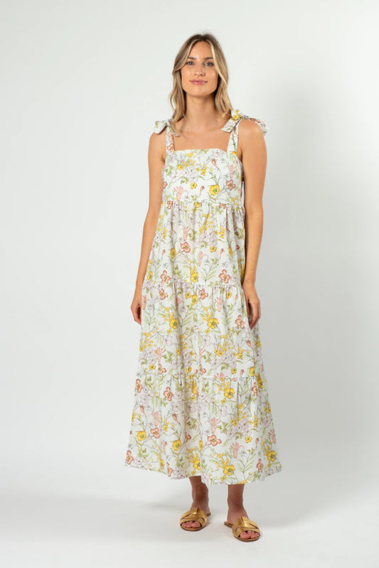 STELLA + GEMMA IVY DRESS - GARDEN PARTY - WILDROSE