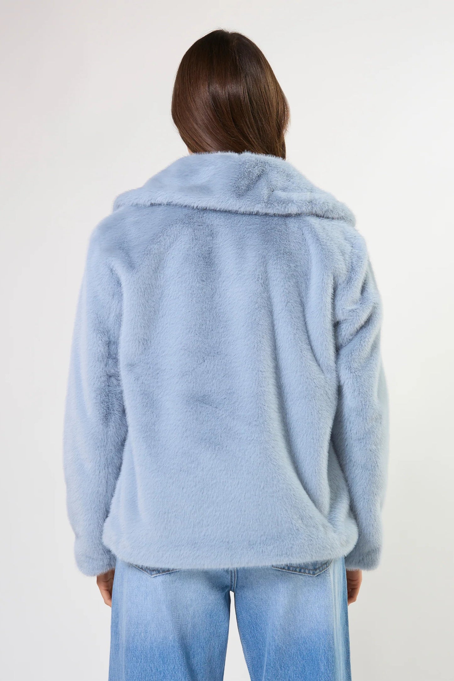 STELLA + GEMMA ELSA JACKET FROSTED - SKY - THE VOGUE STORE