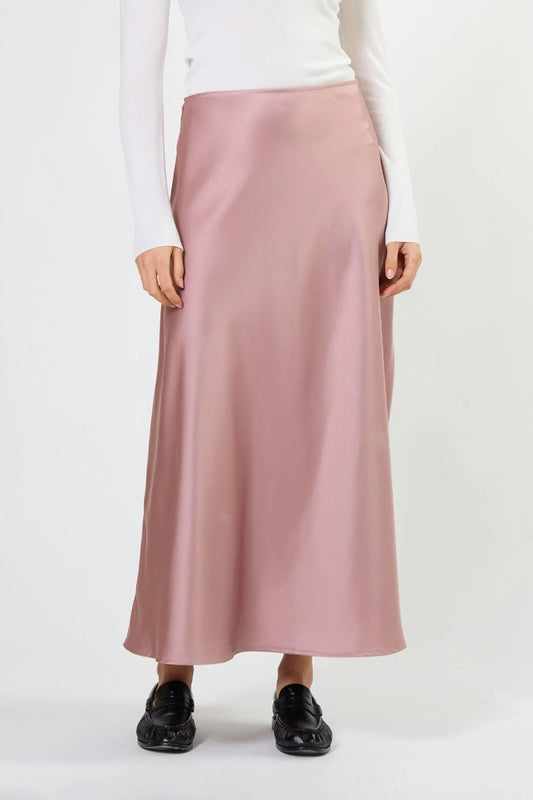 STELLA + GEMMA CALLISTA SKIRT - OLD ROSE - THE VOGUE STORE