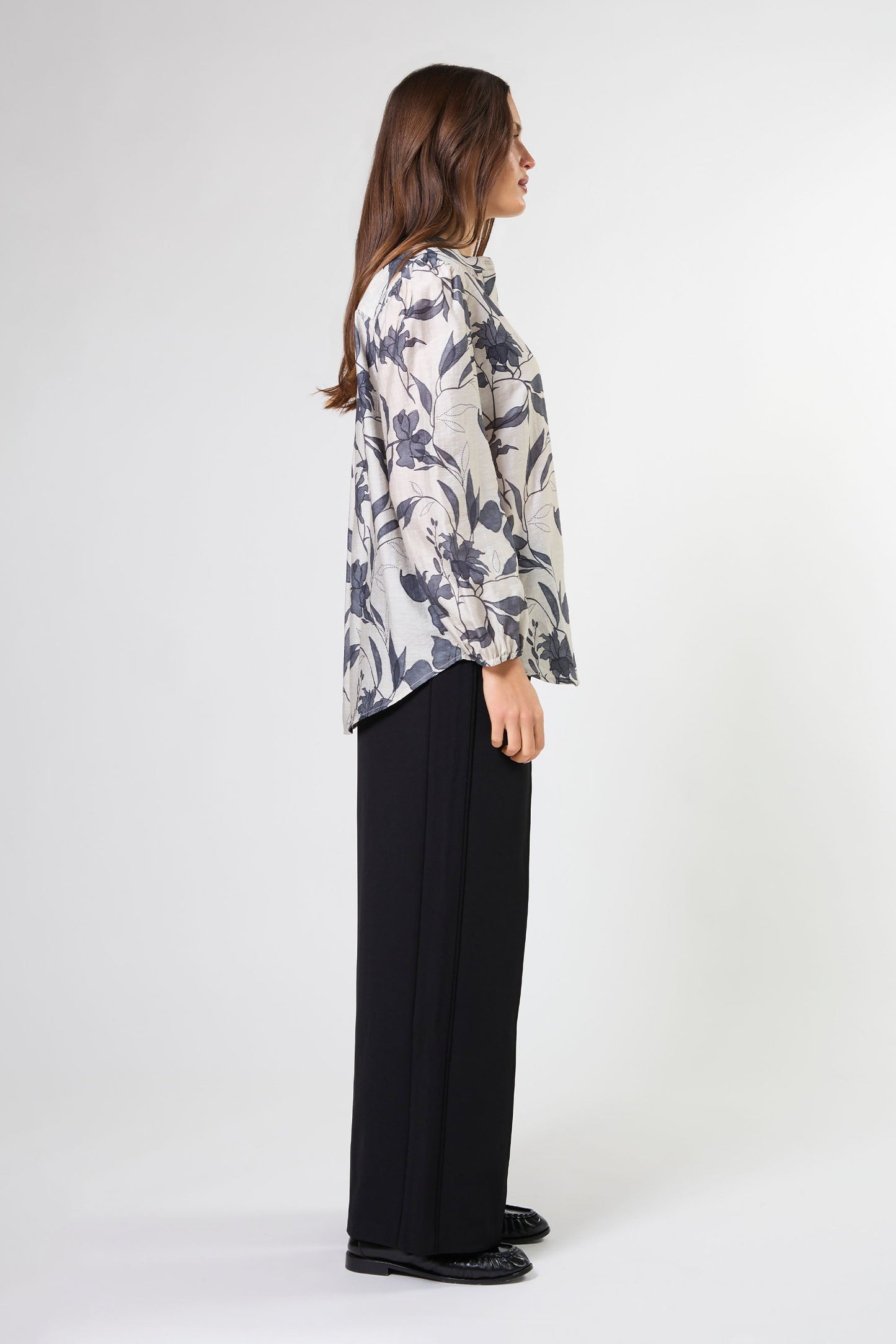 STELLA + GEMMA FAYE BLOUSE - MOONLIT STEM - THE VOGUE STORE
