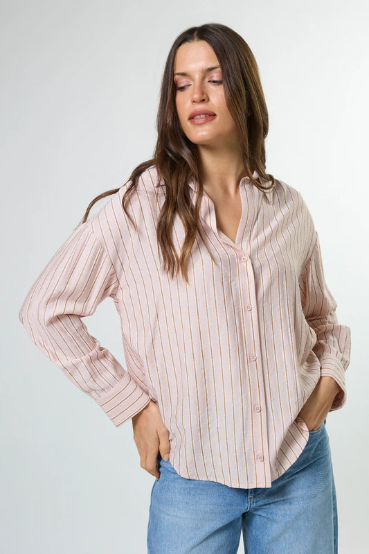STELLA + GEMMA FLORENCINA BLOUSE - MARSHMELLOW - THE VOGUE STORE