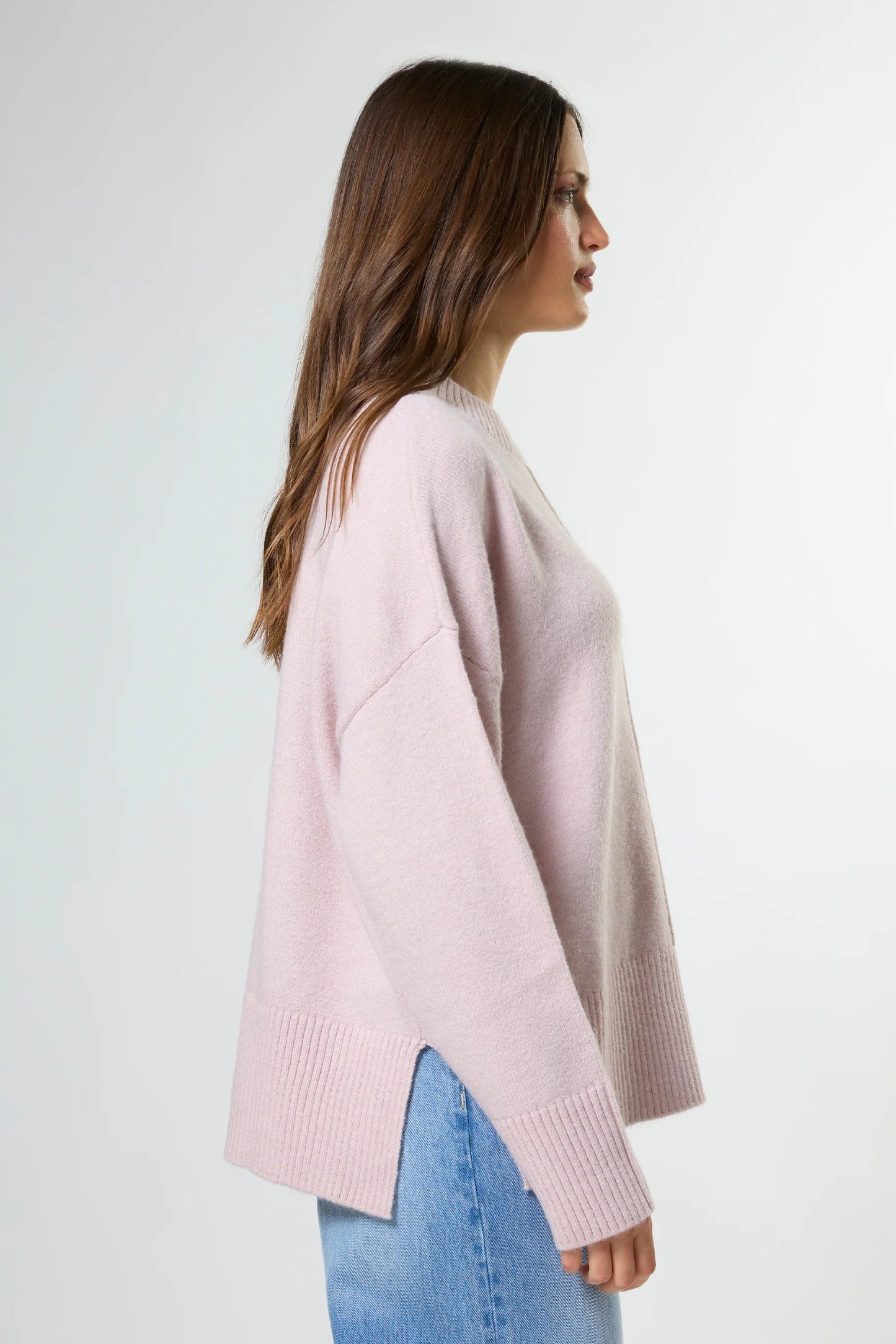 STELLA + GEMMA PIETER KNIT - WHISPER PINK - THE VOGUE STORE
