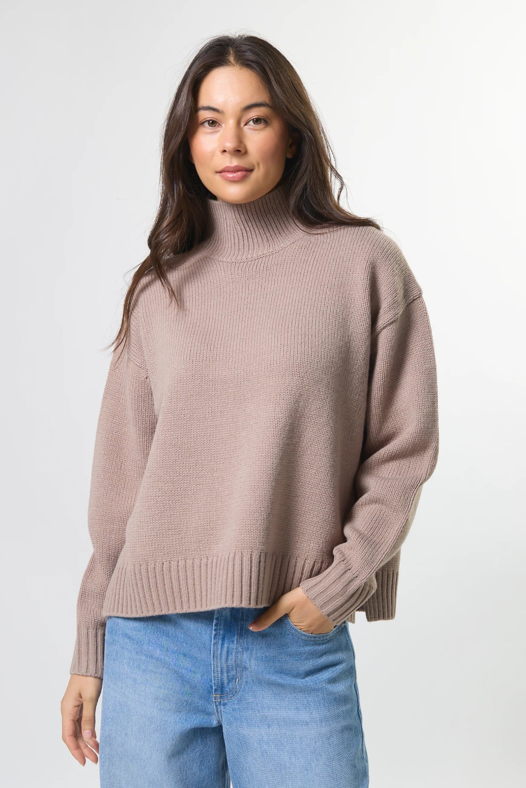 STELLA + GEMMA TESSA KNIT - PLATINUM - THE VOGUE STORE