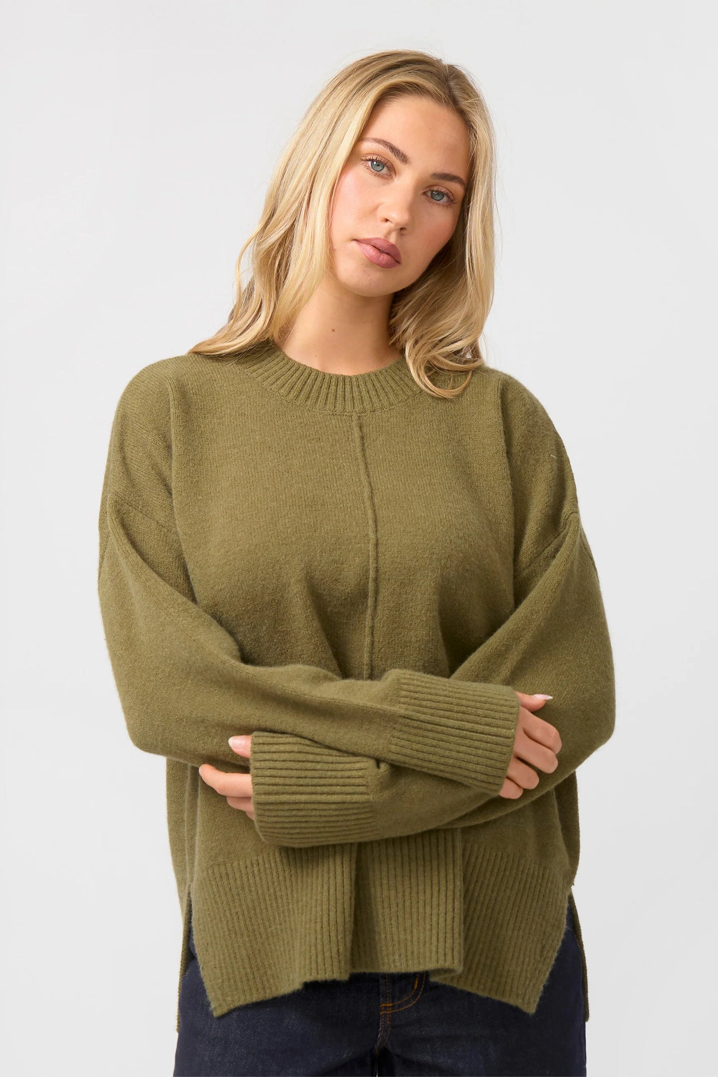 STELLA + GEMMA PIETER KNIT - SPIRULINA - THE VOGUE STORE