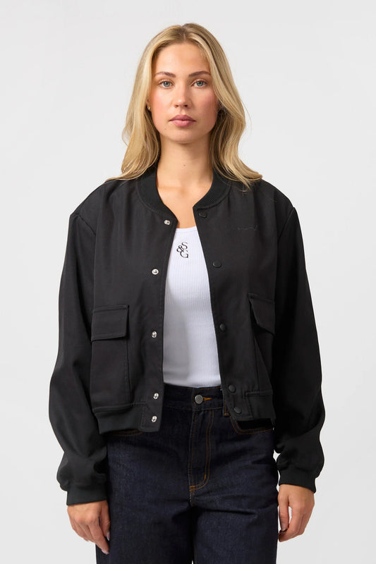 STELLA + GEMMA NIA JACKET - BLACK - THE VOGUE STORE