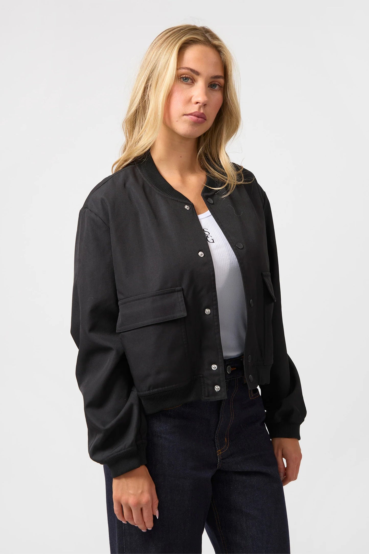 STELLA + GEMMA NIA JACKET - BLACK - THE VOGUE STORE