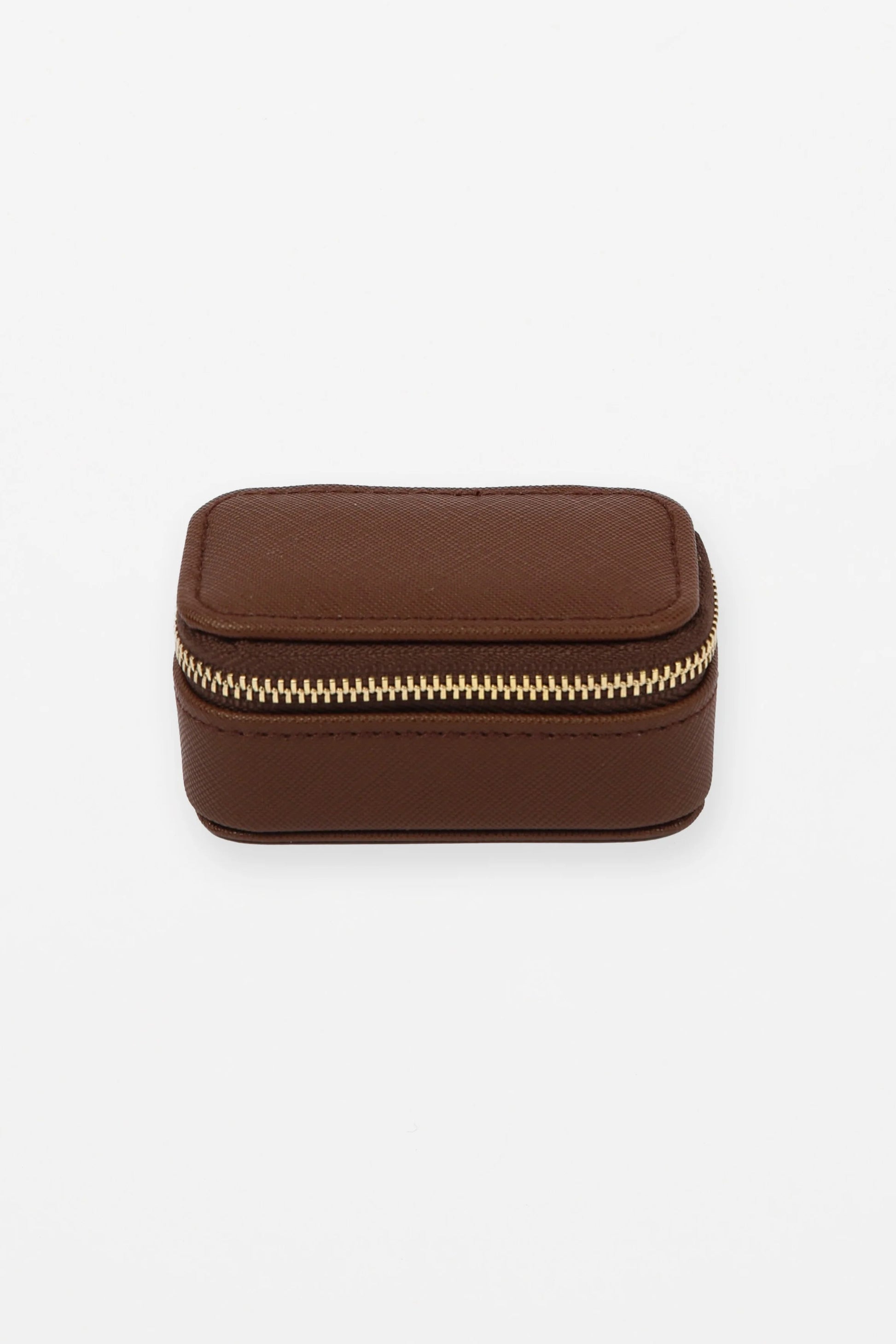 STELLA + GEMMA JEWEL BOX SMALL CHOCOLATE RECTANGLE - THE VOGUE STORE