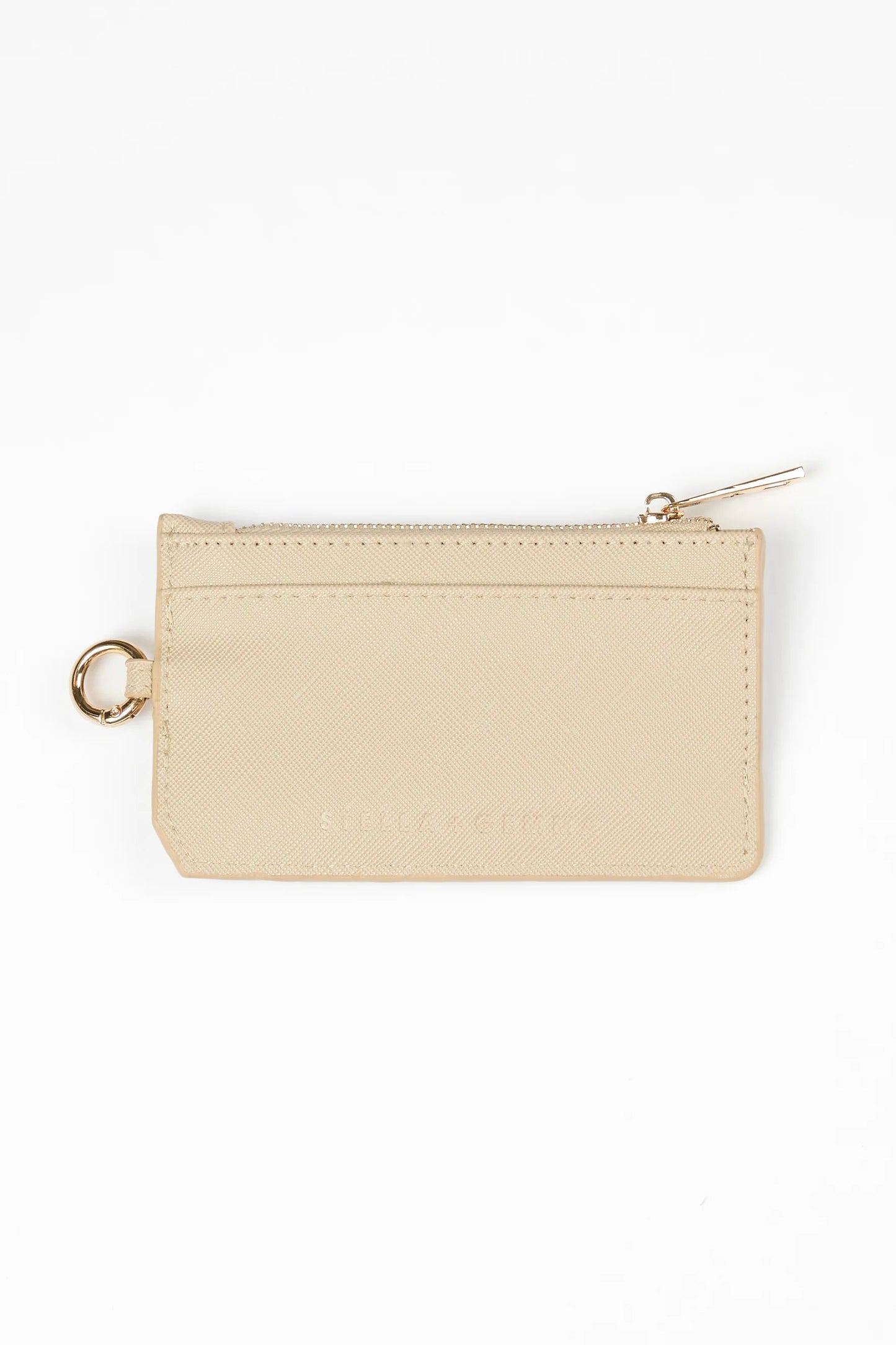 STELLA + GEMMA CARD HOLDER - OAT MILK - THE VOGUE STORE