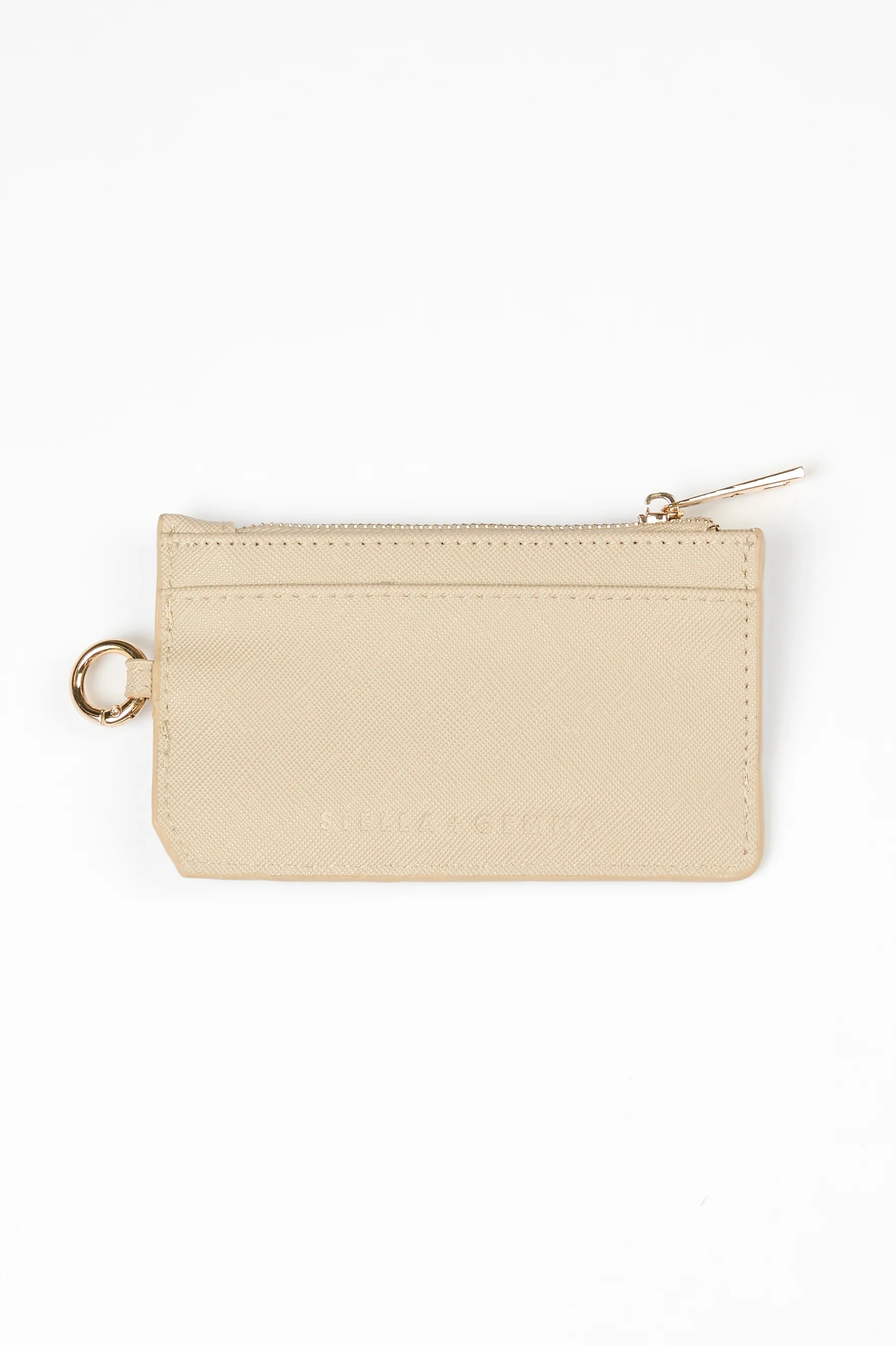 STELLA + GEMMA CARD HOLDER - OAT MILK - THE VOGUE STORE
