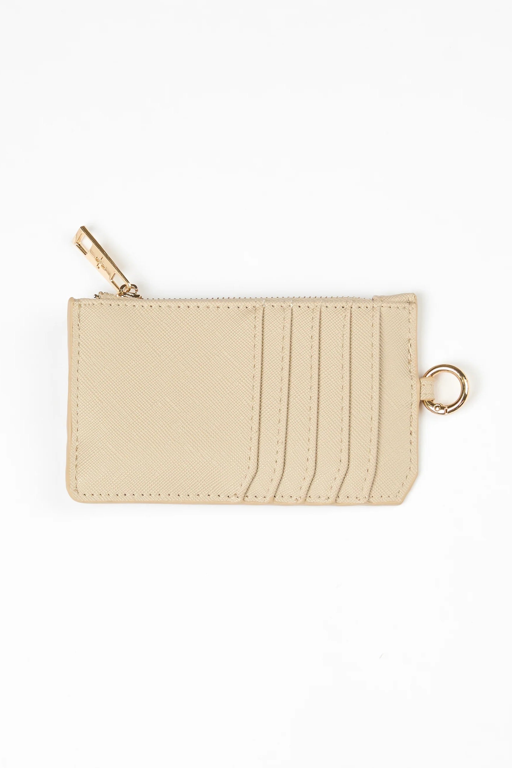 STELLA + GEMMA CARD HOLDER - OAT MILK - THE VOGUE STORE