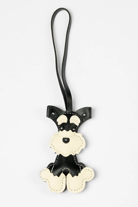 STELLA + GEMMA KEY CHAIN BLACK SHERRY DOG - THE VOGUE STORE