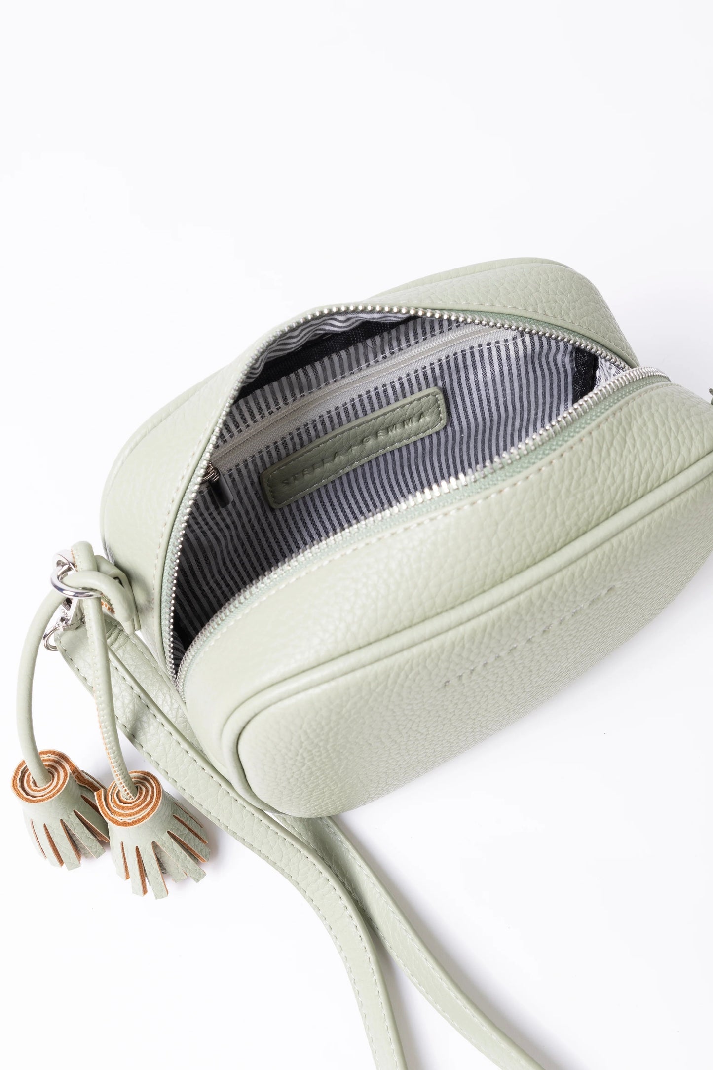 STELLA + GEMMA MACIE CAMERA BAG - MINT - THE VOGUE STORE