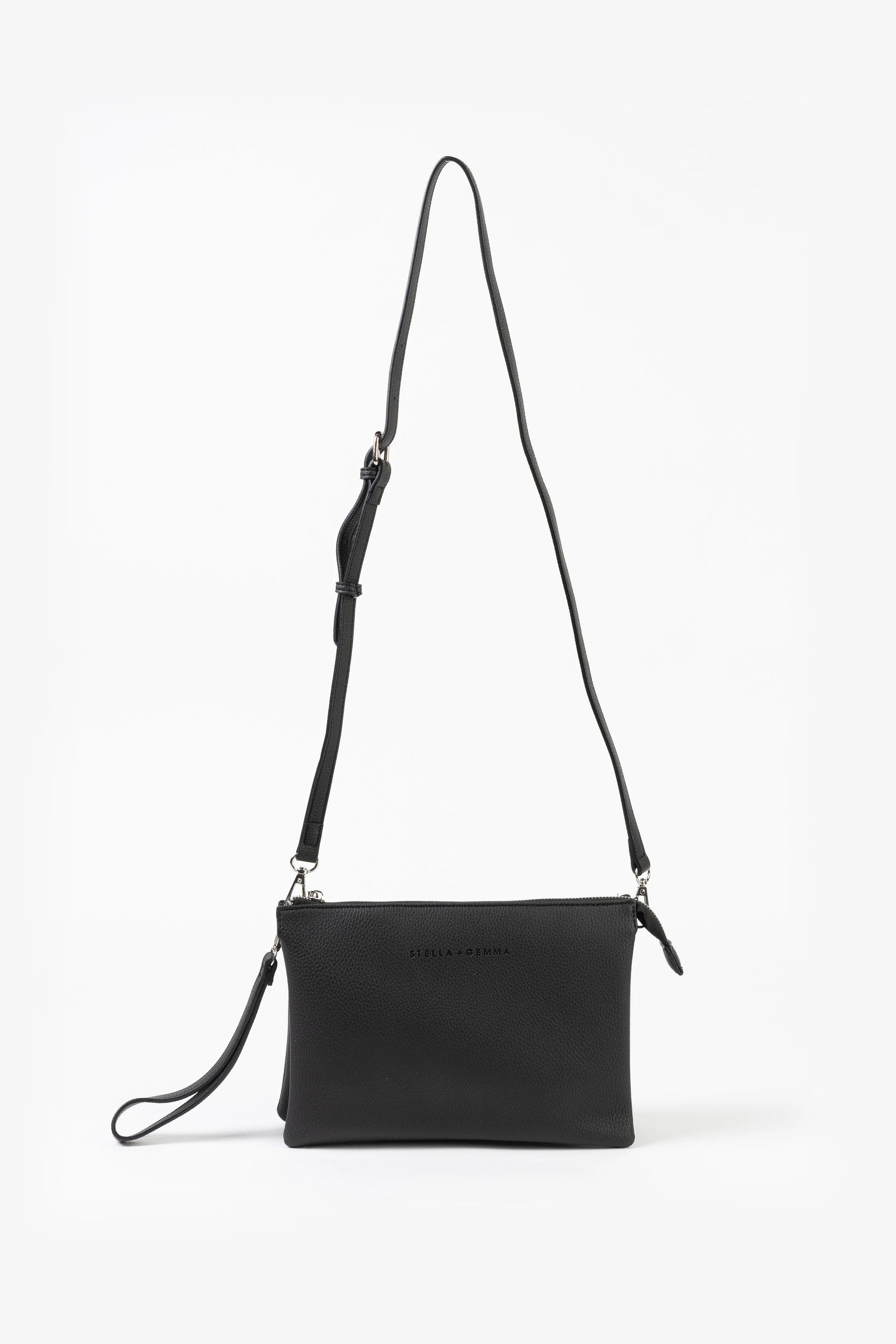 STELLA + GEMMA FRANKIE BAG - BLACK - THE VOGUE STORE