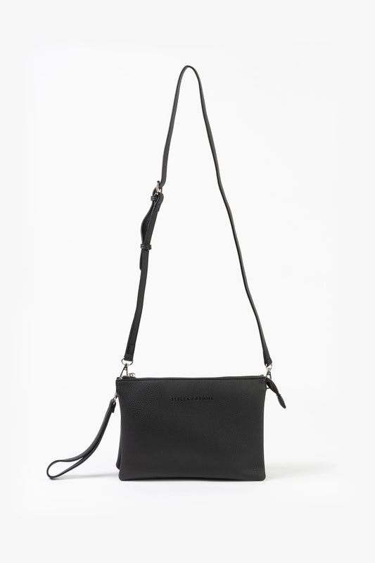 STELLA + GEMMA FRANKIE BAG - BLACK - THE VOGUE STORE