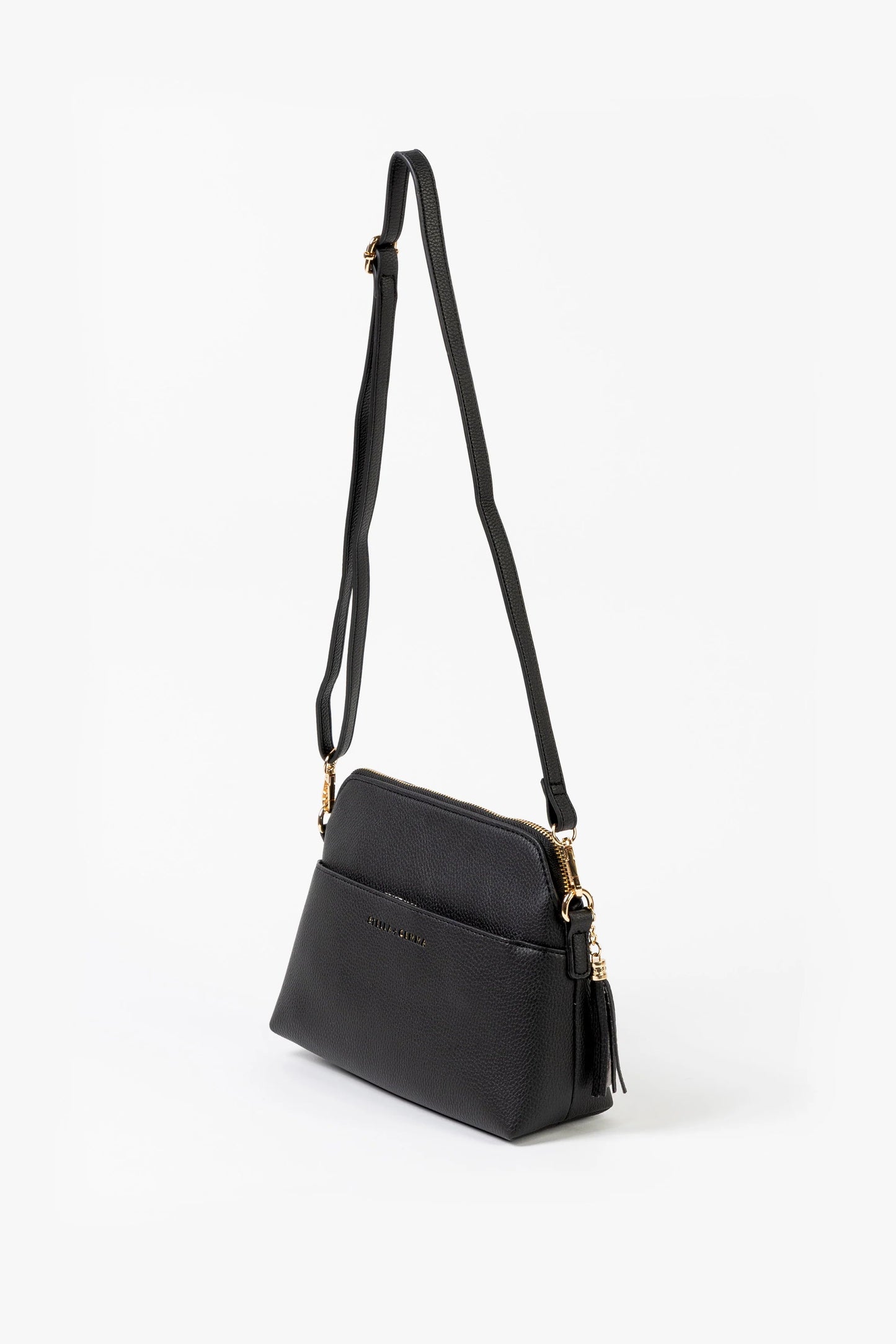 STELLA + GEMMA CLEO BAG - BLACK - THE VOGUE STORE