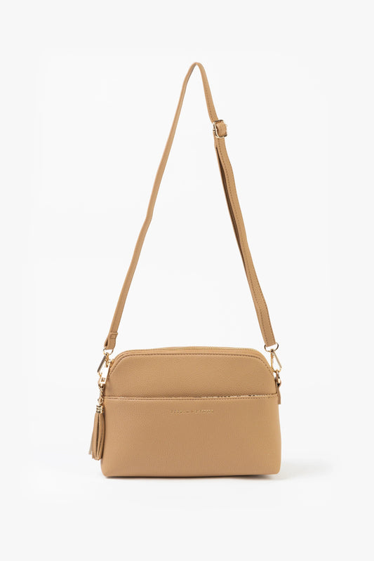 STELLA + GEMMA CLEO BAG - BITTER CARAMEL - THE VOGUE STORE