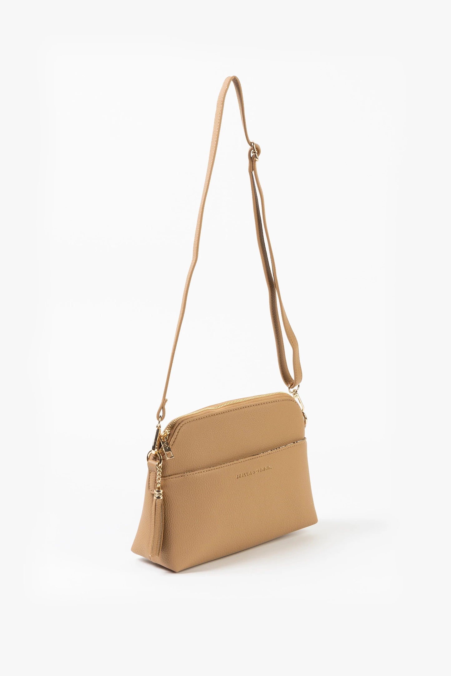 STELLA + GEMMA CLEO BAG - BITTER CARAMEL - THE VOGUE STORE