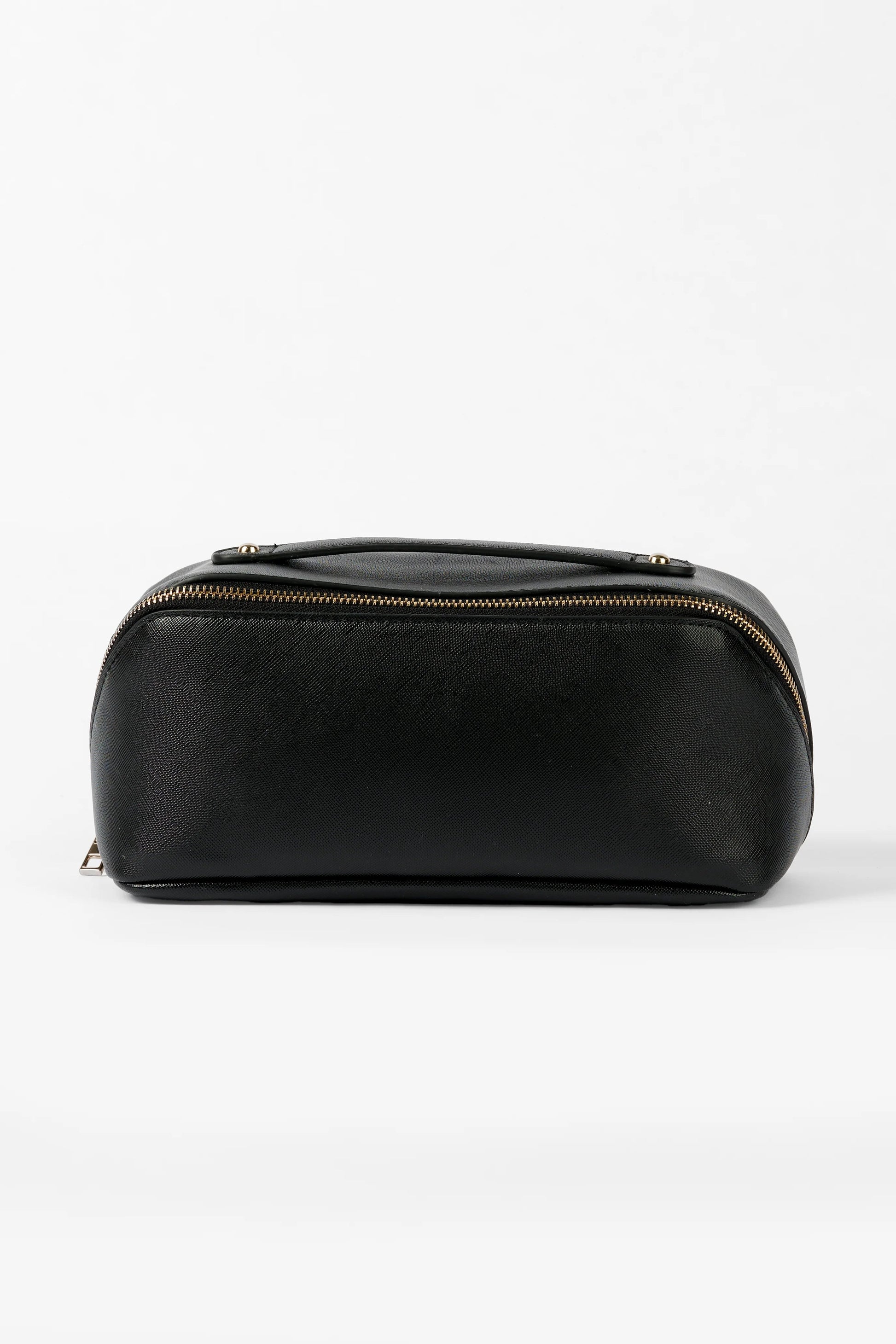 STELLA + GEMMA VOYAGE COSMETIC BAG - BLACK - THE VOGUE STORE