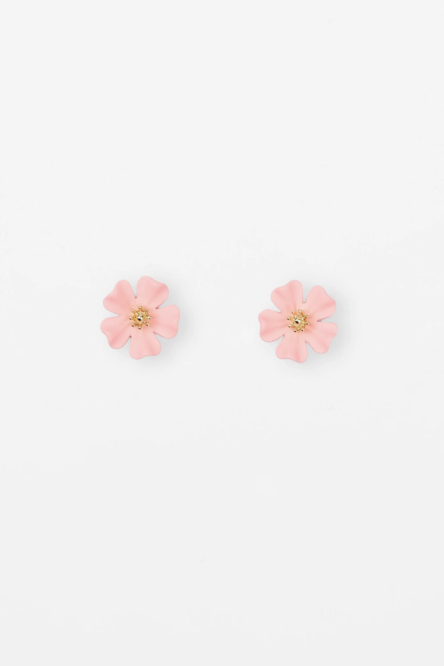 STELLA + GEMMA EARRING - LIGHT PINK PETAL - THE VOGUE STORE