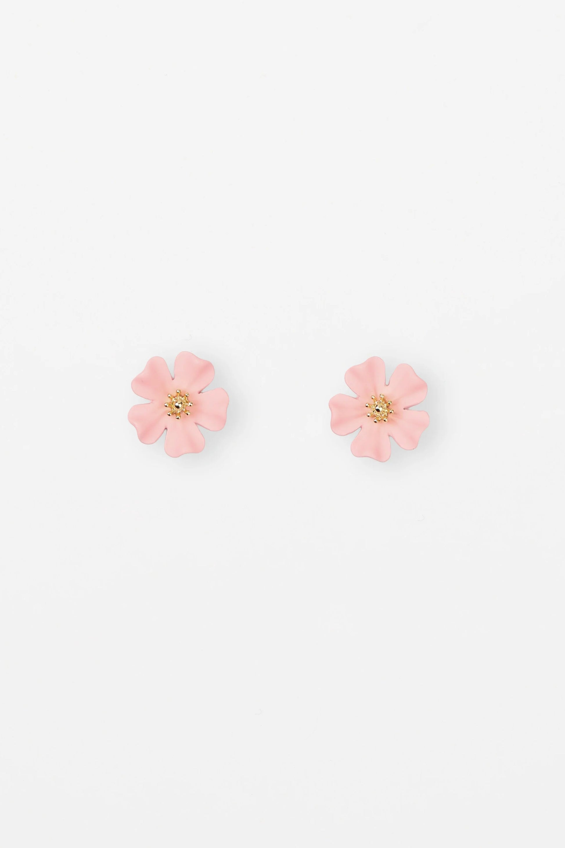 STELLA + GEMMA EARRING - LIGHT PINK PETAL - THE VOGUE STORE