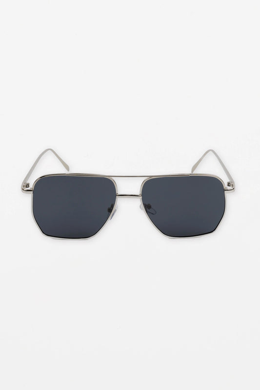 STELLA + GEMMA SUNGLASS - CELINE SILVER - THE VOGUE STORE