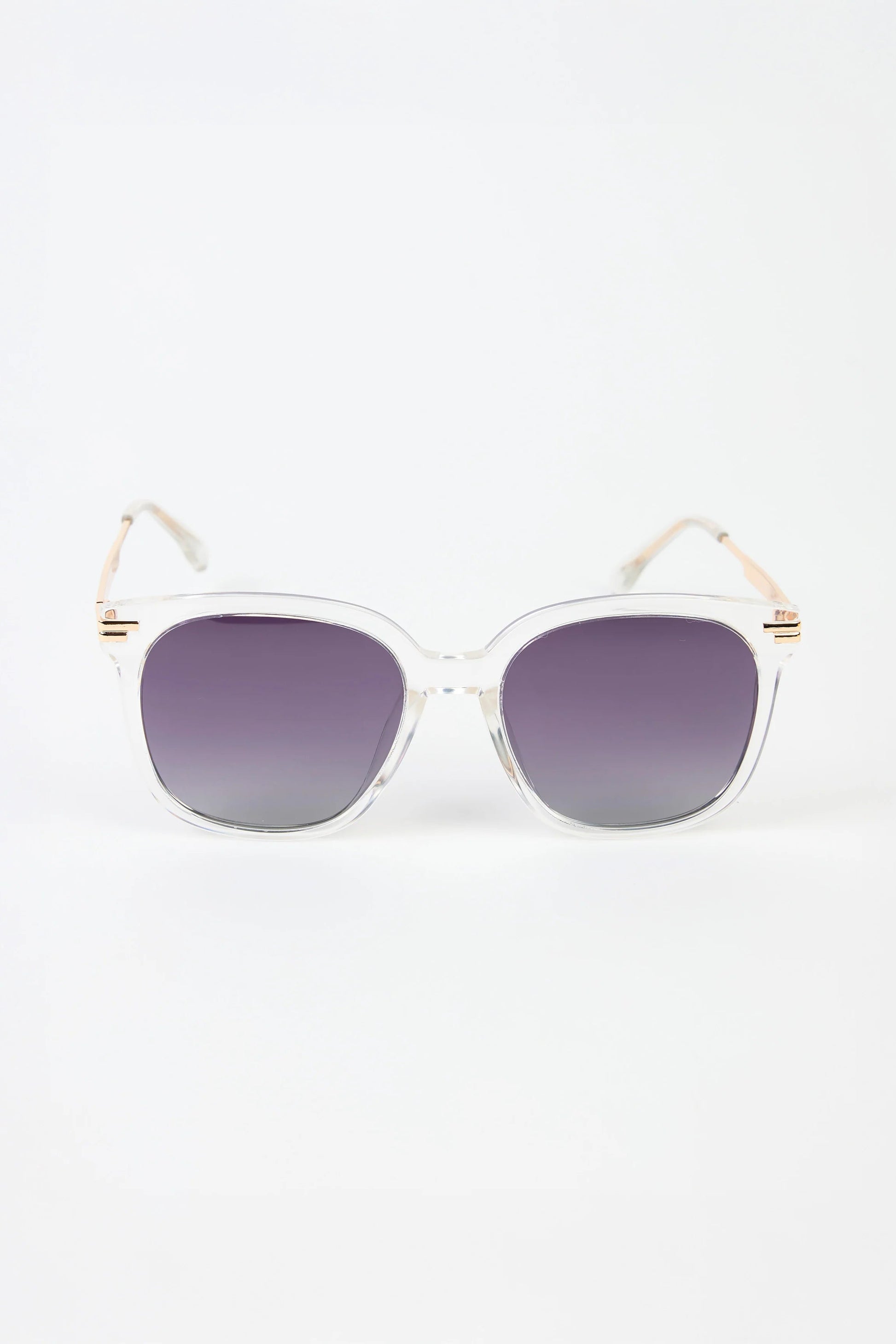 STELLA + GEMMA SUNGLASS - JUDY CLEAR - THE VOGUE STORE