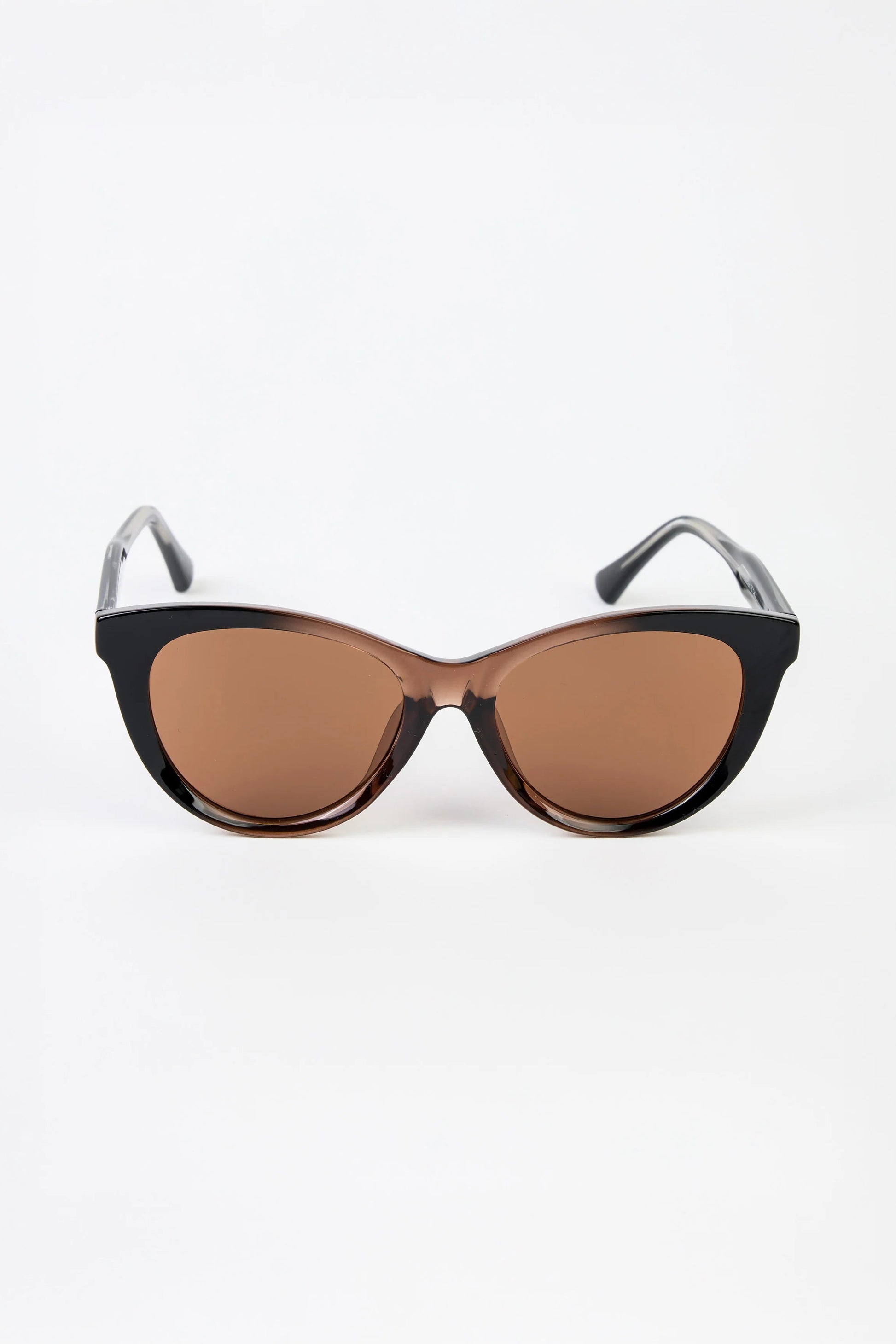 STELLA + GEMMA SUNGLASSES - MORRISON BROWN AND BLACK - THE VOGUE STORE