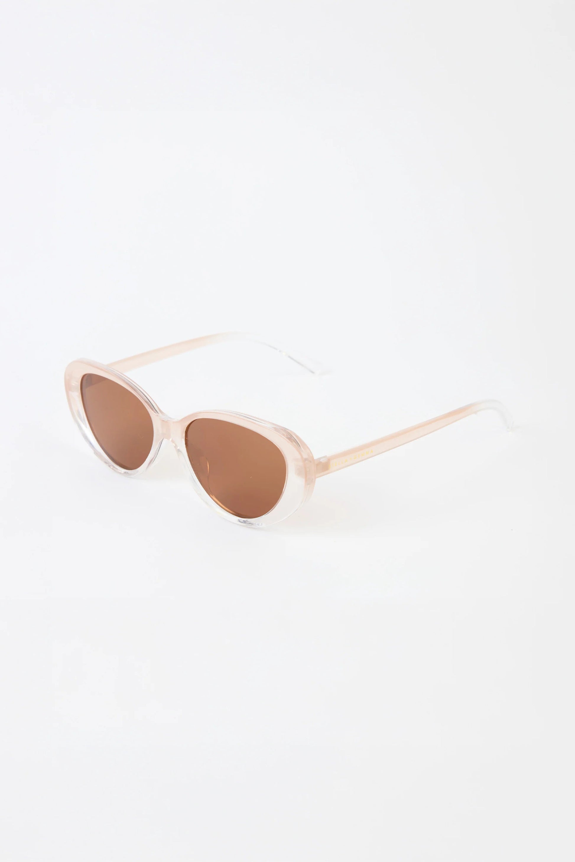 STELLA + GEMMA SUNGLASSES - SAHARA LIGHT TRANS CREAM - THE VOGUE STORE