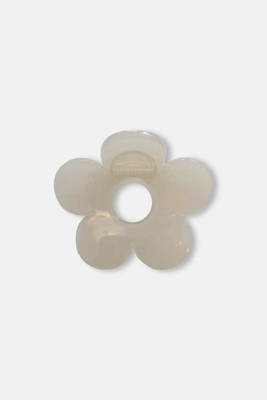 STELLA + GEMMA FLOWER OUTLINE HAIR CLAW - LIGHT PINK