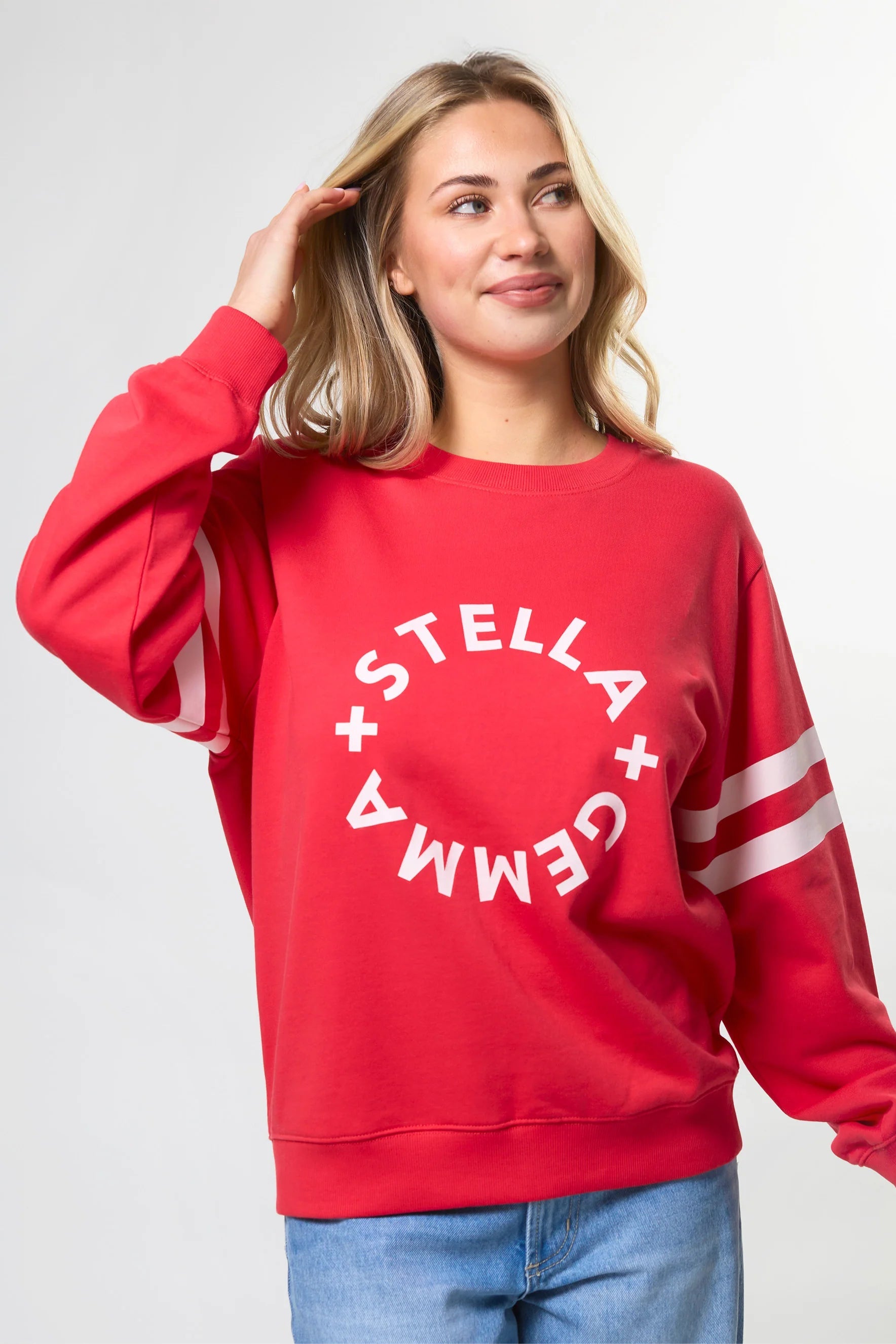 STELLA + GEMMA ESSENTIAL SWEAT ROTATION - WINTERBERRY - THE VOGUE STORE