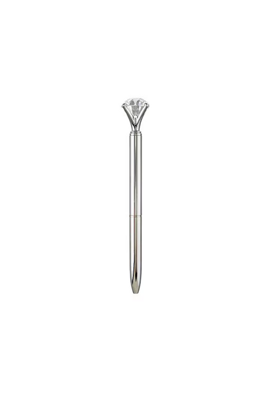 ARTISANAL GEM PEN - SILVER - THE VOGUE STORE