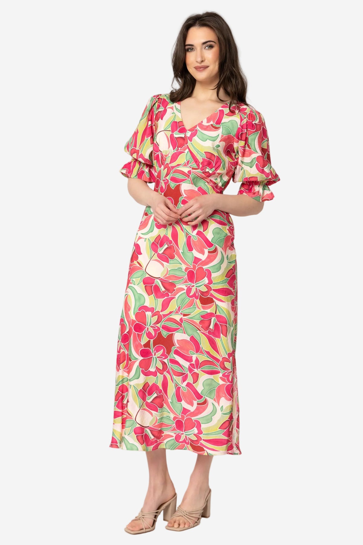 SEEKING LOLA OPPORTUNITY DRESS - PINK ORCHID - THE VOGUE STORE