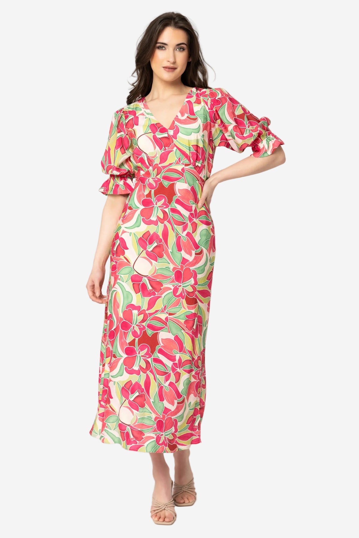 SEEKING LOLA OPPORTUNITY DRESS - PINK ORCHID - THE VOGUE STORE