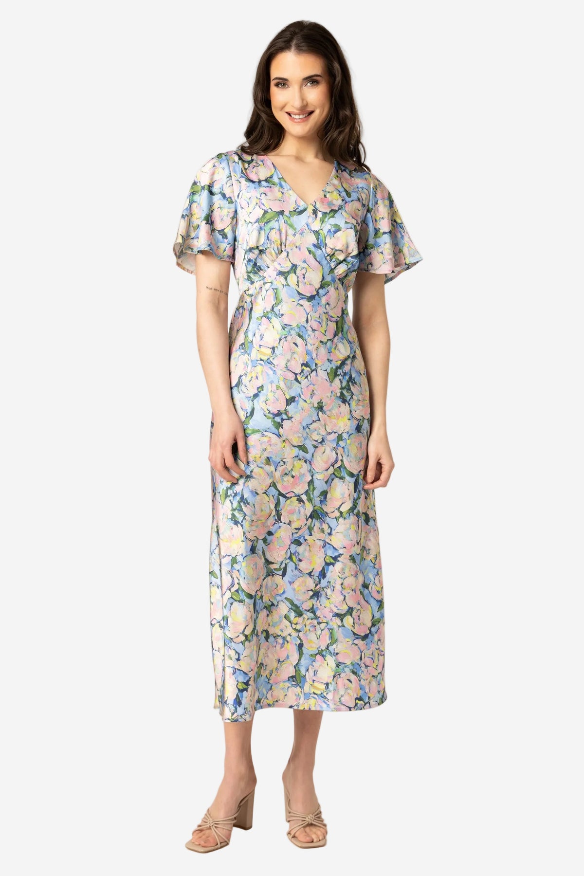 SEEKING LOLA APPLAUSE DRESS - MONET - THE VOGUE STORE