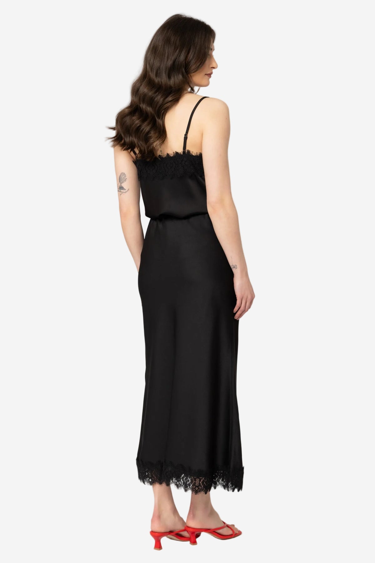 SEEKING LOLA VIVA SKIRT - BLACK - THE VOGUE STORE