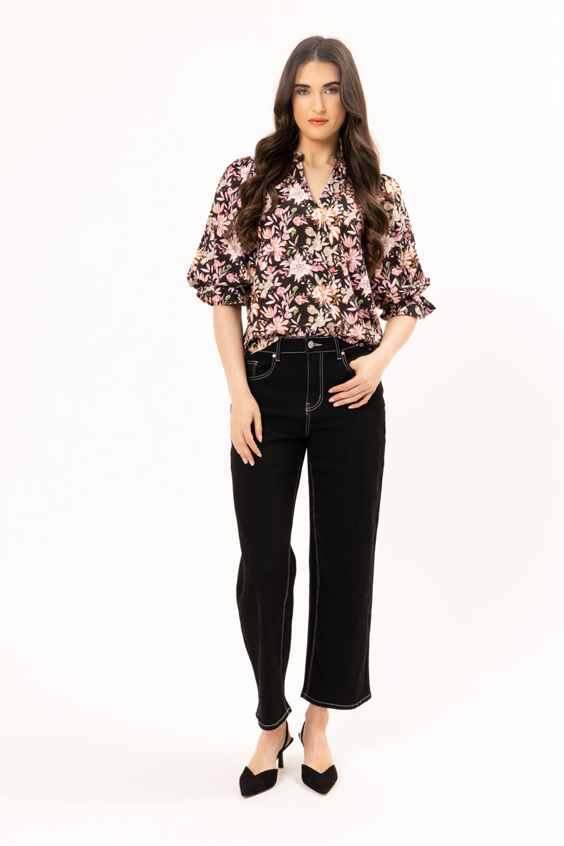 SEEKING LOLA GRACEFUL TOP - FUN FIELD - THE VOGUE STORE