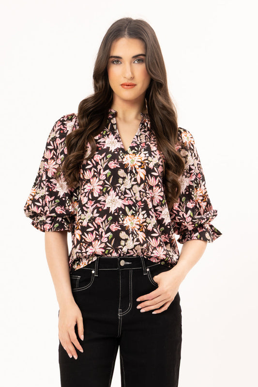 SEEKING LOLA GRACEFUL TOP - FUN FIELD - THE VOGUE STORE