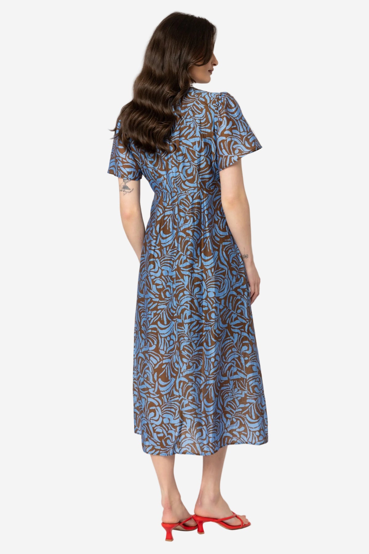 SEEKING LOLA ANGEL DRESS - CHOC MISTIQUE - THE VOGUE STORE