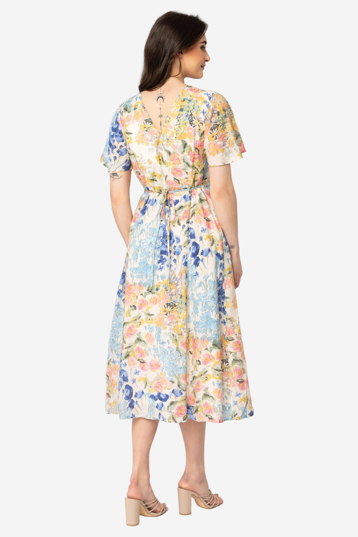 SEEKING LOLA MAGICAL DRESS - FLORAL MULTI - THE VOGUE STORE