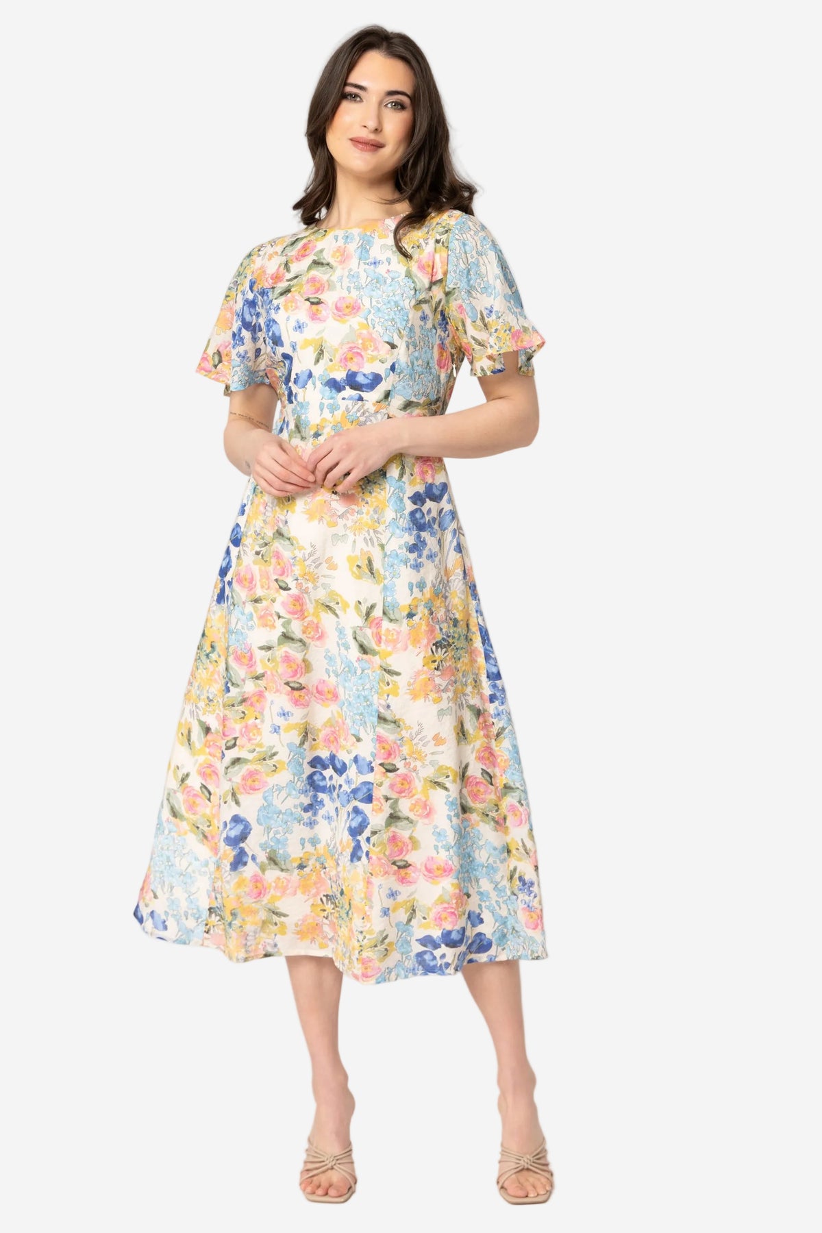 SEEKING LOLA MAGICAL DRESS - FLORAL MULTI - THE VOGUE STORE