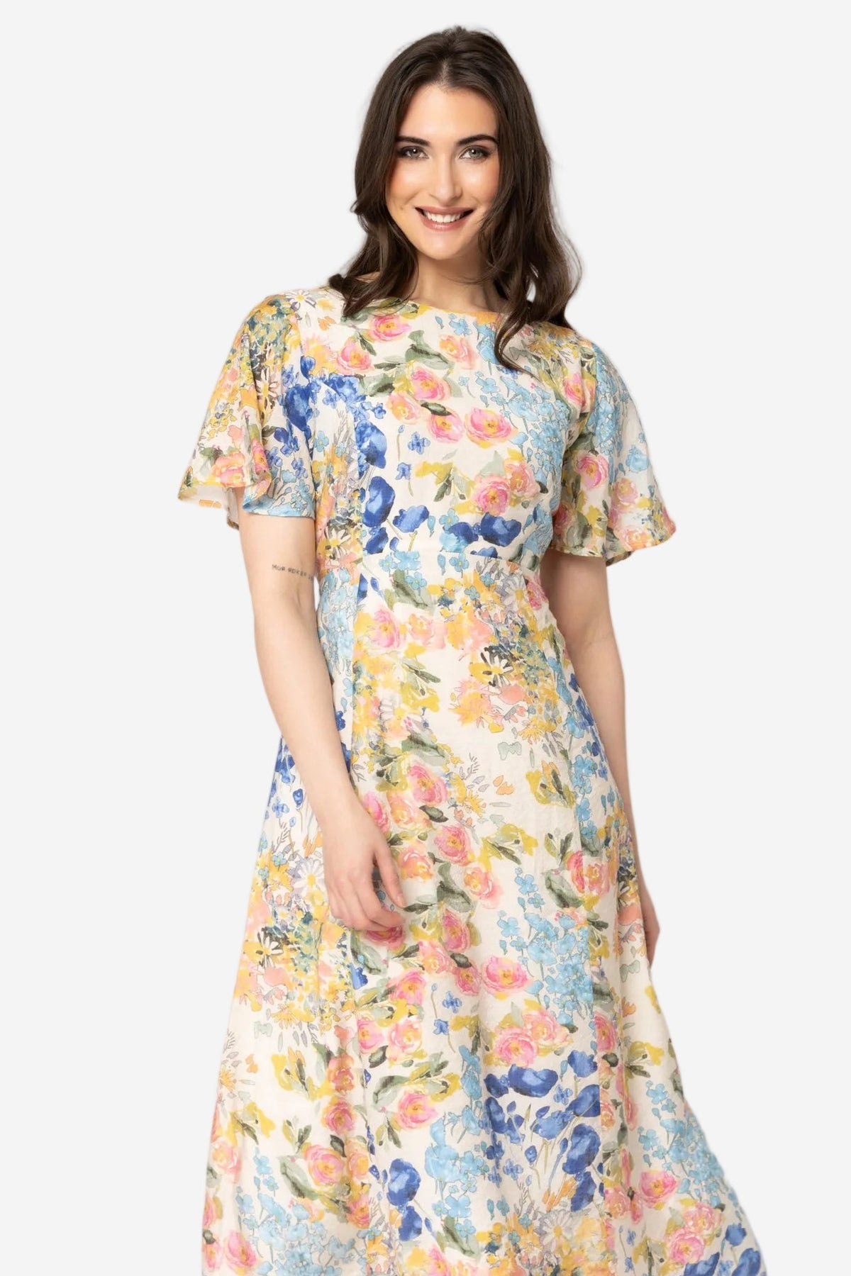 SEEKING LOLA MAGICAL DRESS - FLORAL MULTI - THE VOGUE STORE