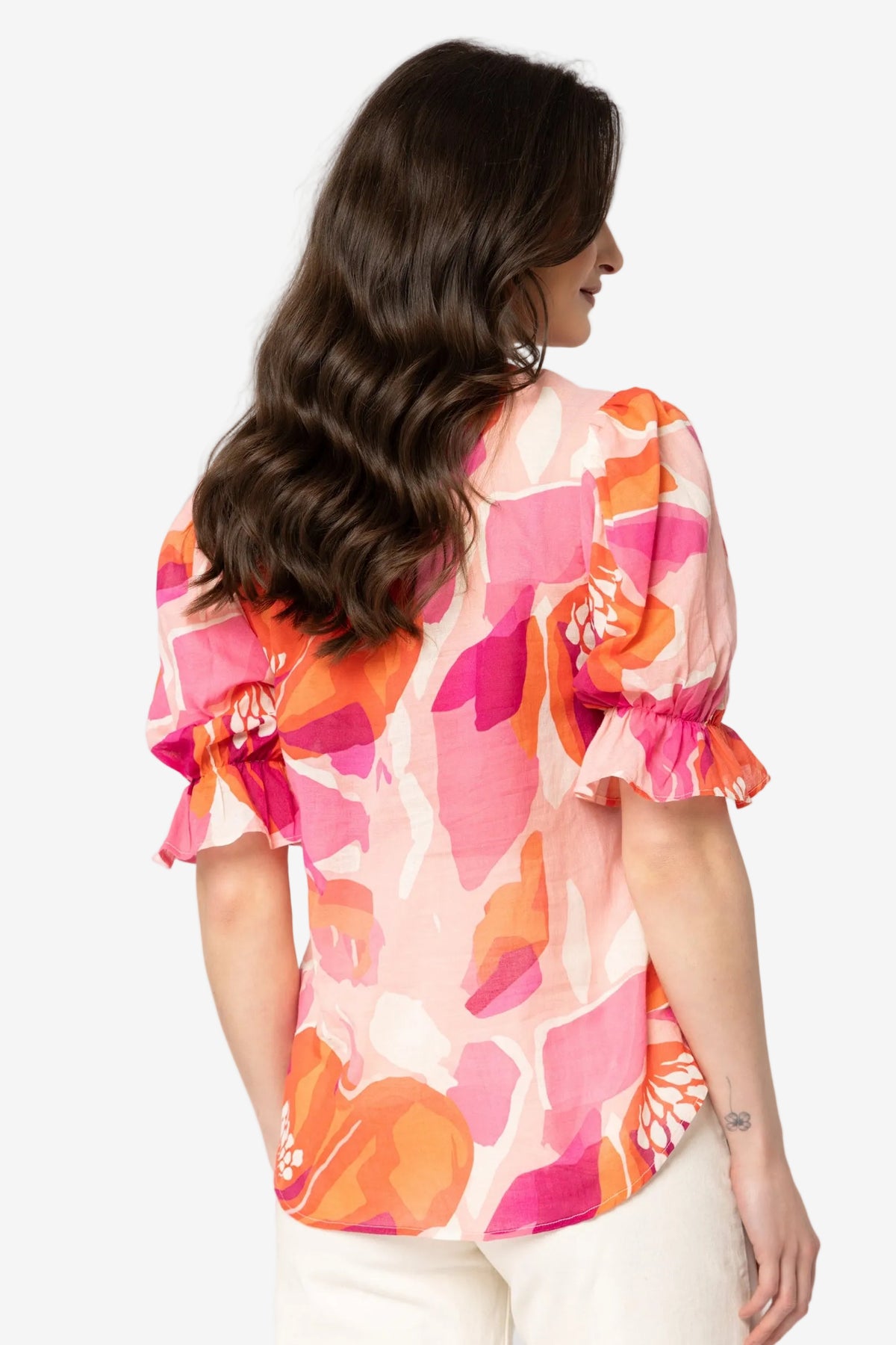 SEEKING LOLA HONEST TOP - STRAWBERRY PUNCH - THE VOGUE STORE