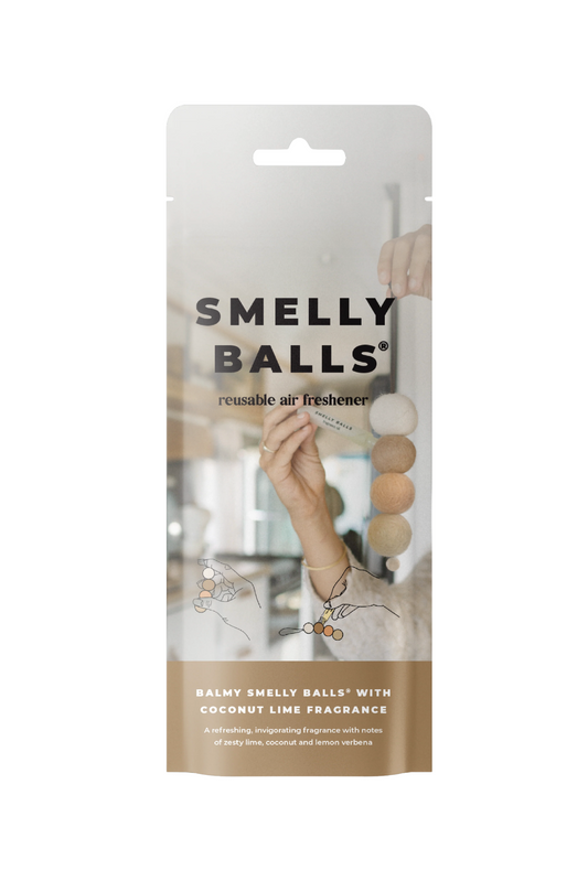 SMELLY BALLS  BALMY HOME SET - COCONUT LIME - THE VOGUE STORE