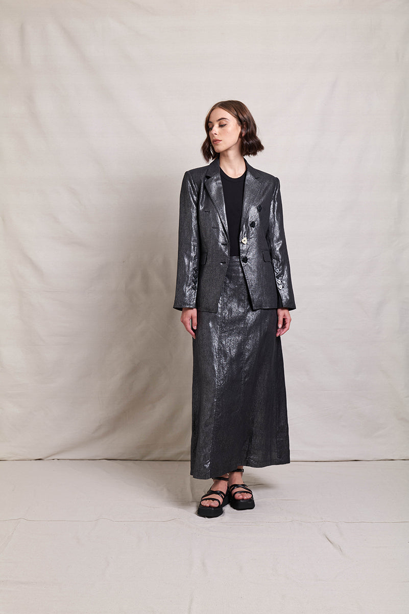 NERIS IN ORE JACKET - ONYX - THE VOGUE STORE