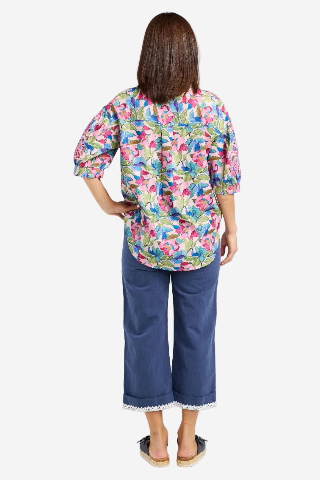SEDUCE VINA BLOUSE - AQUARELLE - THE VOGUE STORE