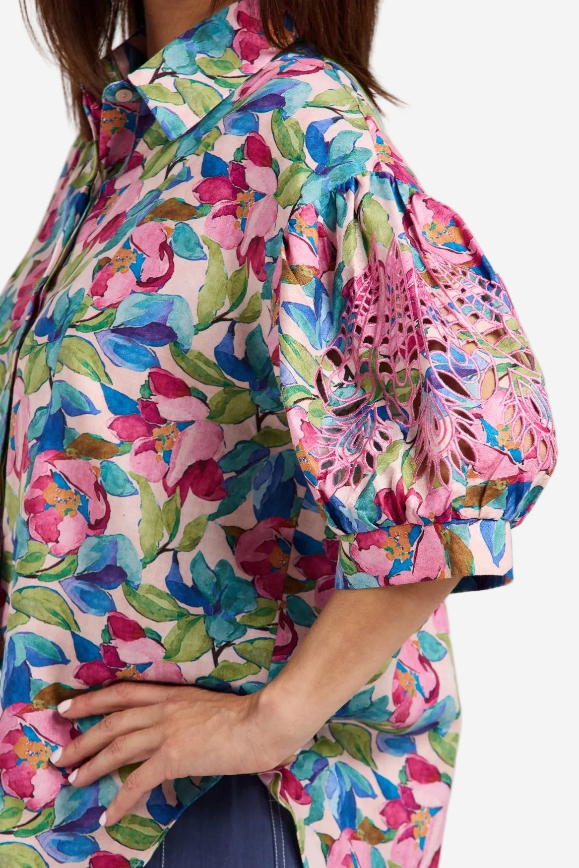 SEDUCE VINA BLOUSE - AQUARELLE - THE VOGUE STORE