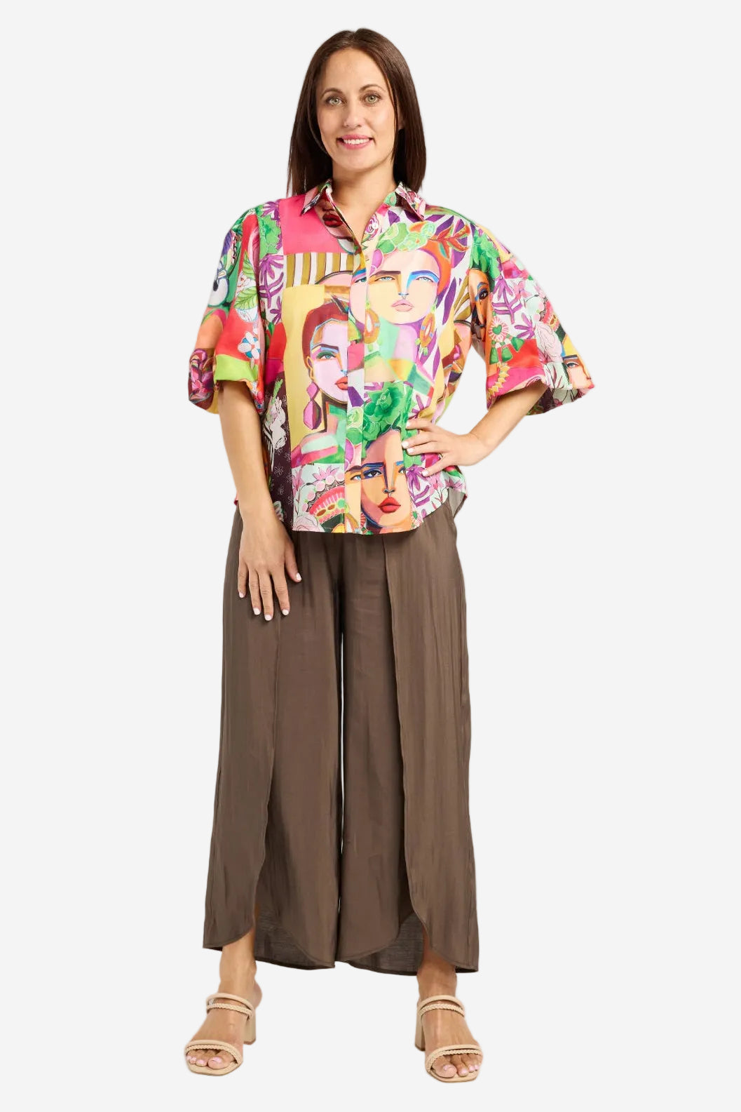 SEDUCE LANI BLOUSE - PORTRAIT - THE VOGUE STORE